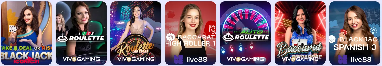 Fortunica Casino live casino – Real dealers blackjack roulette and baccarat