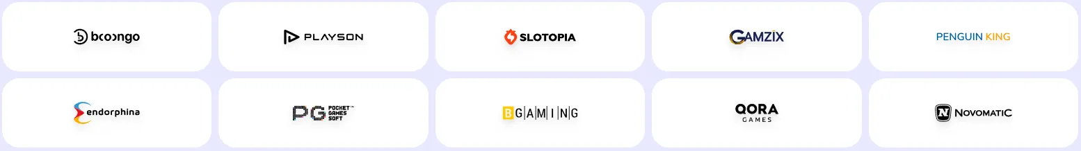 Fortunica Casino game providers – Top slots from Betsoft Playson Booongo and more