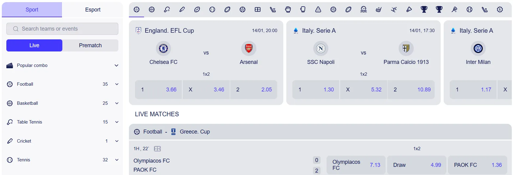 Fortunica Casino sports betting – Bet on football tennis and more with high odds